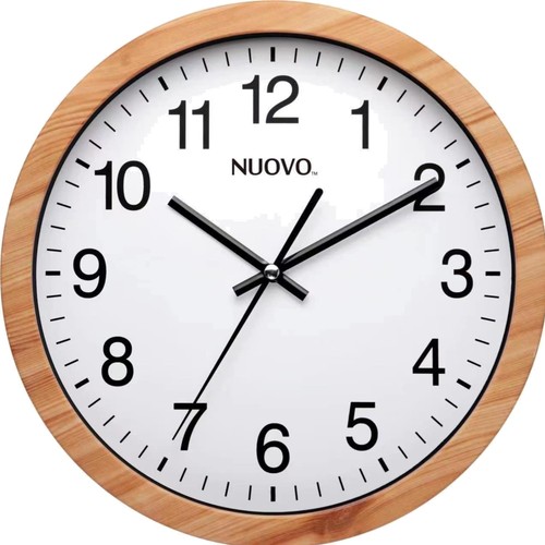Wanduhr holz retro - holz, leise