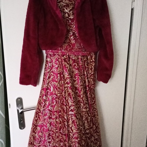 Damen abendkleid bordeaux - damen,