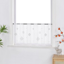 Scheibengardine Sterne