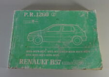 Teilekatalog / Ersatzteilliste Renault Clio I Typ B57 P.R. 1260 Stand 06/1991