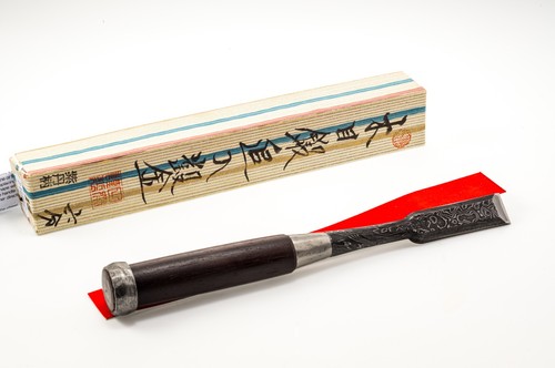 Tasai dovetail chisel - dovetail, mokume