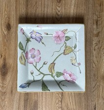 Große Hoff Interieur Porzellan Schale Geblümt Blumen Muster