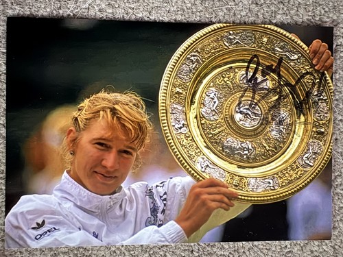Signiertes foto steffi graf - signiertes,