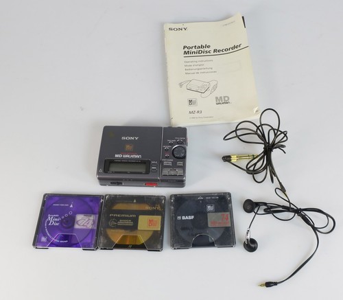 Sony portable minidisc - sony, mz-r3