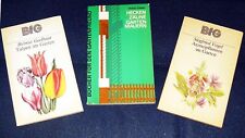 3x Garten Gartenbuch DDR - Inhaltsverzeichnisse im Bild