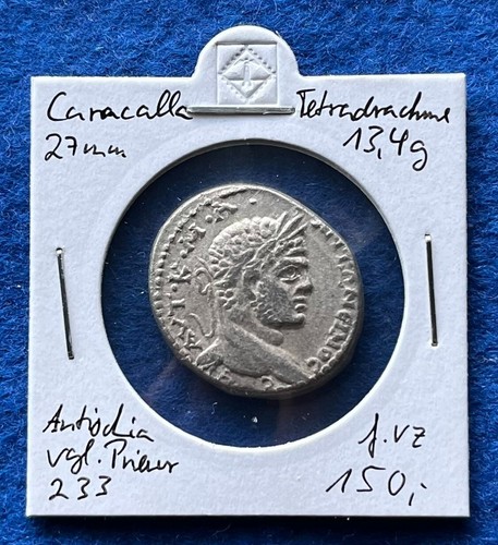 Caracalla tetradrachme - caracalla,