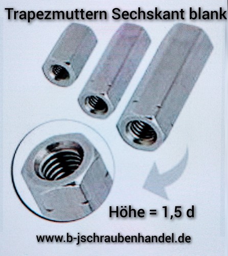Sechskantmutter mit