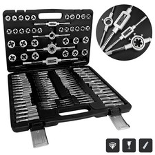 Gewindeschneider Satz M2-M18 Fein Gewinde Schneider Bohrer Werkzeug 110 tlg NEU