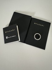 Bvlgari Ring B Zero Keramik Silber 64 Unisex Wie Neu! Bulgari mit Zertifikat