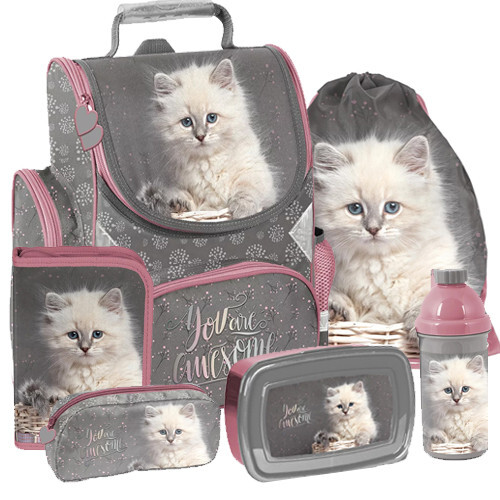 Katze cat ranzen schulranzen - cat,
