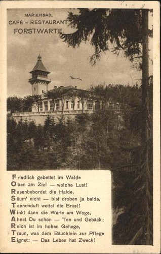 Marienbad tschechien boehmen - tschechien,