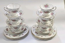 Hochwertiges Geschirr Kaffeeservice 6 Pers. Bone China Royal Kent England 