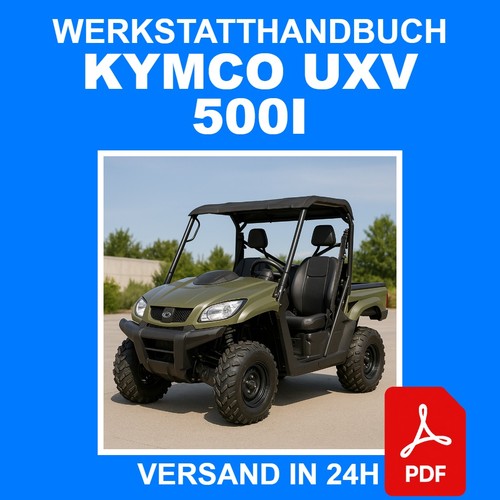 Werkstatthandbuch kymco uxv - kymco,