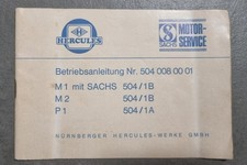 Betriebsanleitung Hercules M1 M2 P1 Fahrerhandbuch