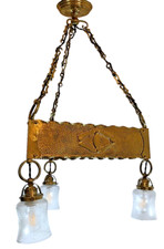 Jugendstil Deckenlampe Wien