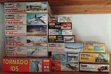 Modellbau 16 Kartons Revell Heller Flugzeuge Kampfflugzeuge Kibri H0