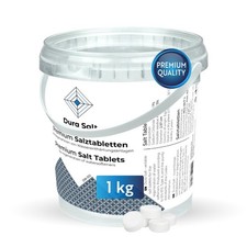 Salztabletten für Wasserenthärtungsanlagen 1 kg Regeneriersalz Premium Siedesalz