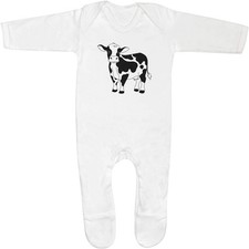 Baby Strampler Jumpsuits / Schlafanzüge "Süße Milchkuh" (SS051447)