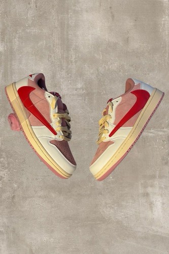 Air jordan travis - scott, pink