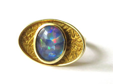 Rar modernist perli - modernist, gold