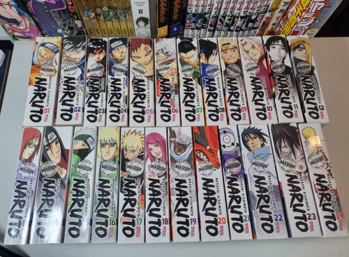 Naruto massiv manga - manga, 1–24
