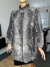 Grau-schwarze Persianerjacke