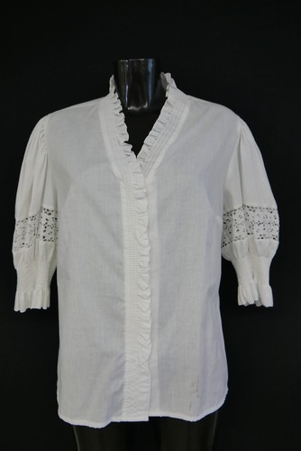Trachtenbluse weiß - gr.46,
