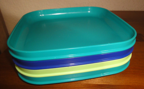 Tupperware picknick teller - picknick,