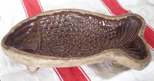 Alte puddingform fischform - -,