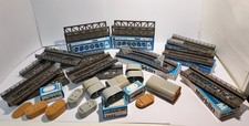 Märklin H0 Konvolut Brückenteile Pfeiler Gitterbrücke Rampenstück teilweise OVP