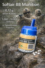 NEU Softair Munition BBs 1000