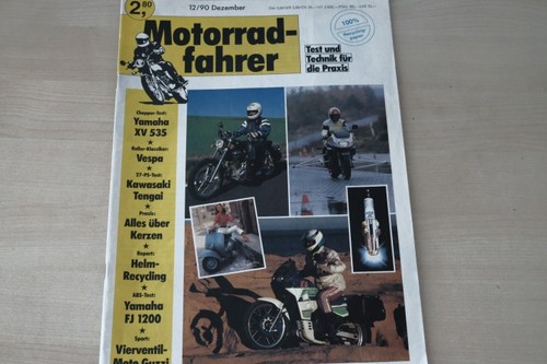 Motorradfahrer 1990 - 3), 12/1990