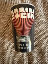 Rammstein Tour Becher  - 19 Stück +1Bier + 1,5 Liter Magnum  Flasche s.Fotos