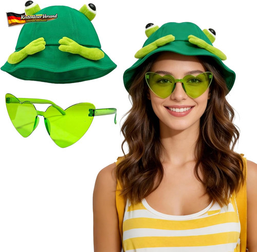 Frosch kostüm set - frosch,