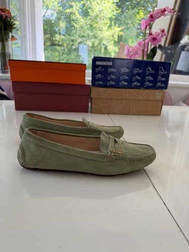 Prada suede driving - driving, loafers