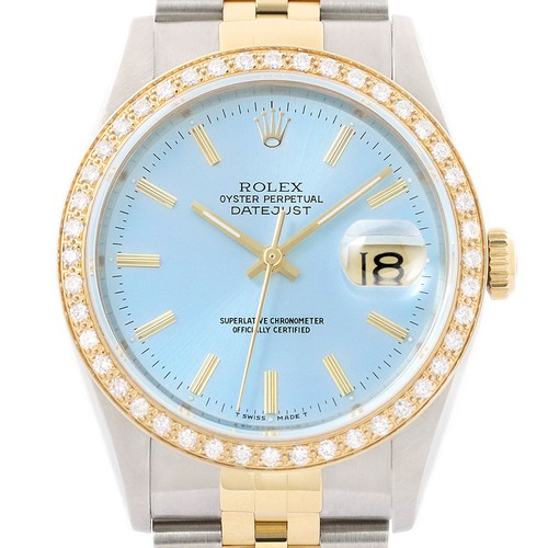 Rolex datejust eisblau - datejust,