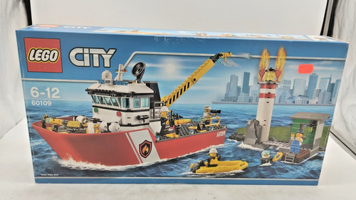 Lego 60109 fire boat new - lego,