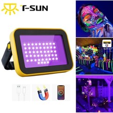 LED UV Strahler Schwarzlicht Strahler Schwarzlichtlampe UV Licht für Deko Disco