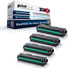 4x Premium Tonerkartuschen für Samsung CLT506 Color Set XXL - Easy Print Serie