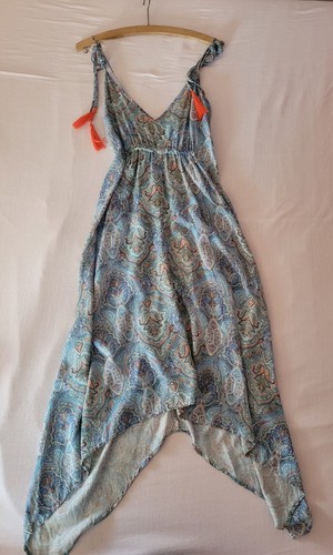 Hippie kleid bunt amisu 34 - hippie,
