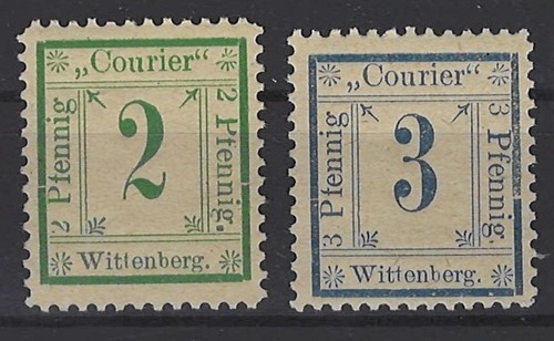 Wittenberg 2n postfr - pp, wittenberg,mi