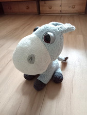Plüschtier Kuscheltier Esel mit großen Augen ca. 21 cm groß