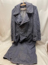 ORIGINAL MANTEL LUFTWAFFE FALLSCHIRMJÄGER M42 WACHMANTEL MIT KAPUZE GREAT COAT