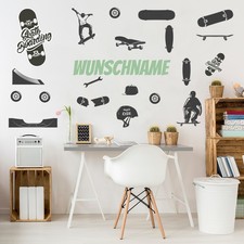 DIN A4 Wandtattoo Teenager