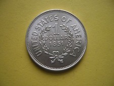 Medaille münze dollar - 1,