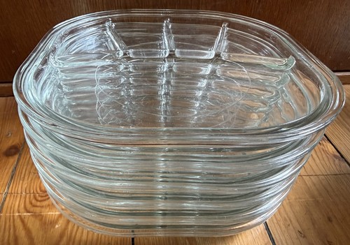 Joe colombo glas teller fondue - glas,