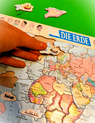 Cooles puzzle die erde - cooles,
