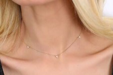 Diamond necklace chain