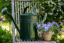 Gießkanne 10 Liter Grün Metall Zinkkanne Verzinkt Kanne 6009 Wasserkanne