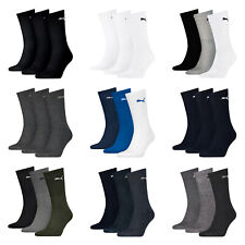 3, 6, 9, 12, 18 Paar PUMA unisex Sportsocken Tennissocken Sport Crew